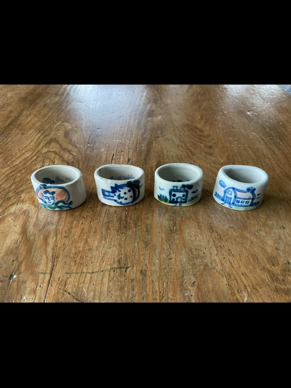 MA Hadley napkin rings